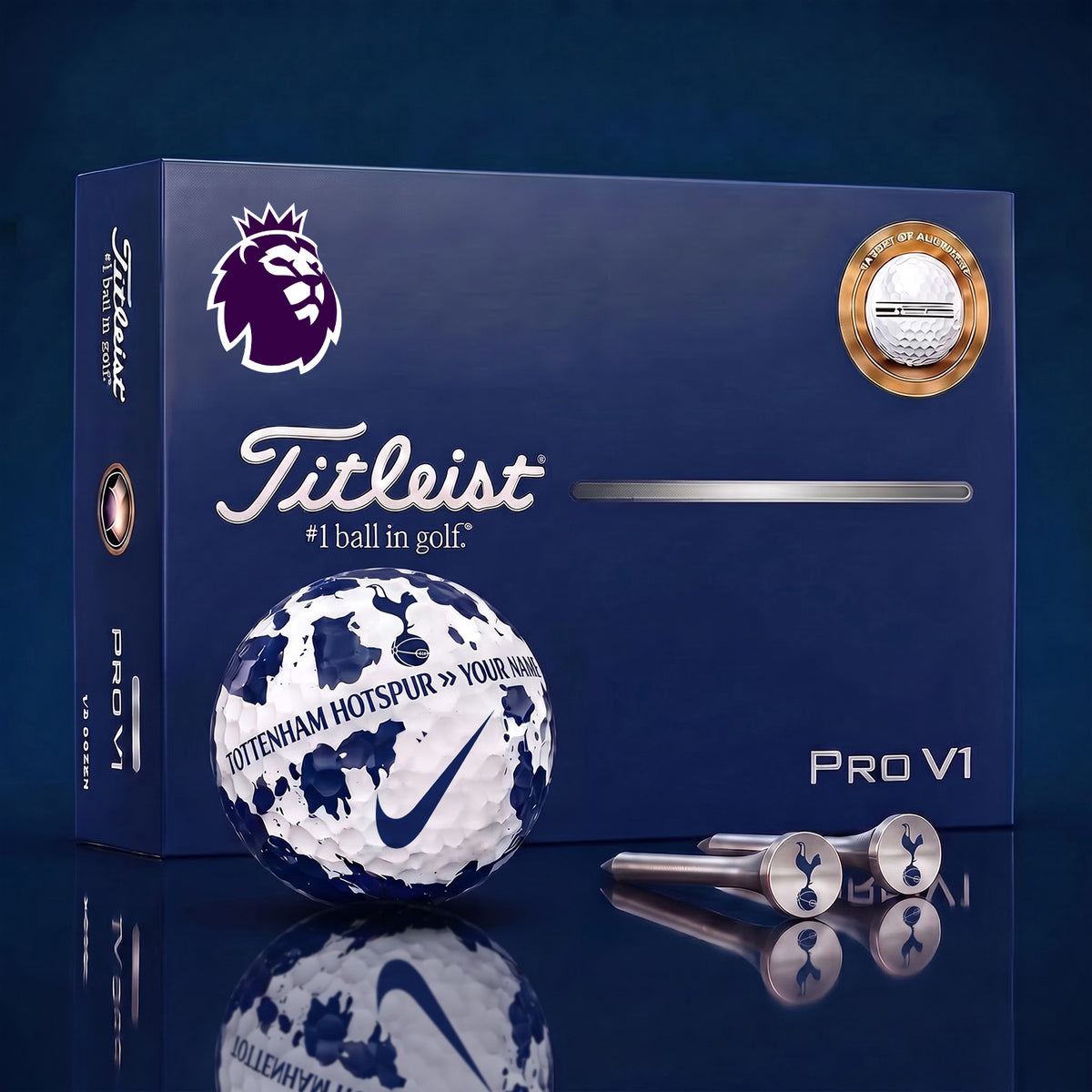 SIGNATURE EPL X TOT DELUXE PERSONALIZED GOLF BALL LIMITED EDITION V4