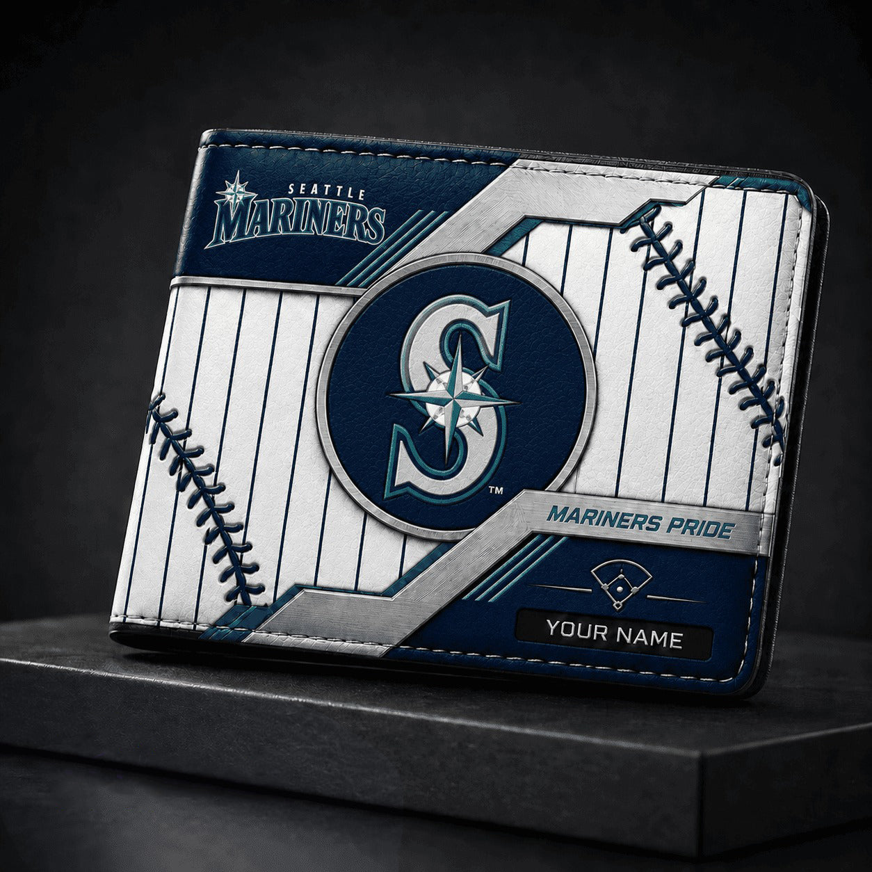 SM x MLB Premium Men Wallet Luxury Personalized Gift For Fan Men