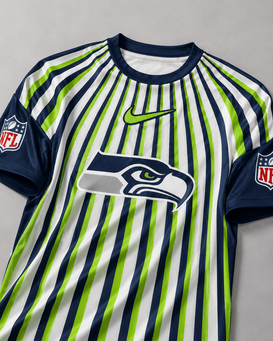 SS Premium NFL Men’s Athletic Vertical Stripe T-Shirt