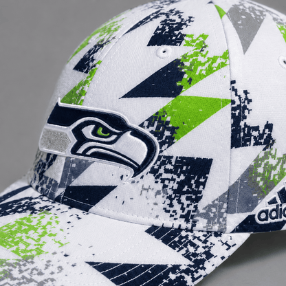 SS Premium NFL Sports Fan Geometric Pattern Baseball Cap
