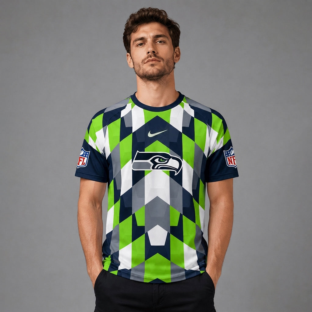 SS x Premium NFL Geometric Fan Performance T-Shirt