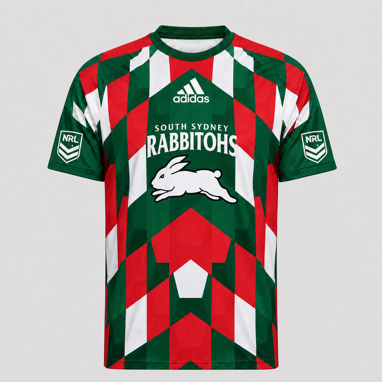 SSR x NRL Premium Geometric Fan Performance T-Shirt