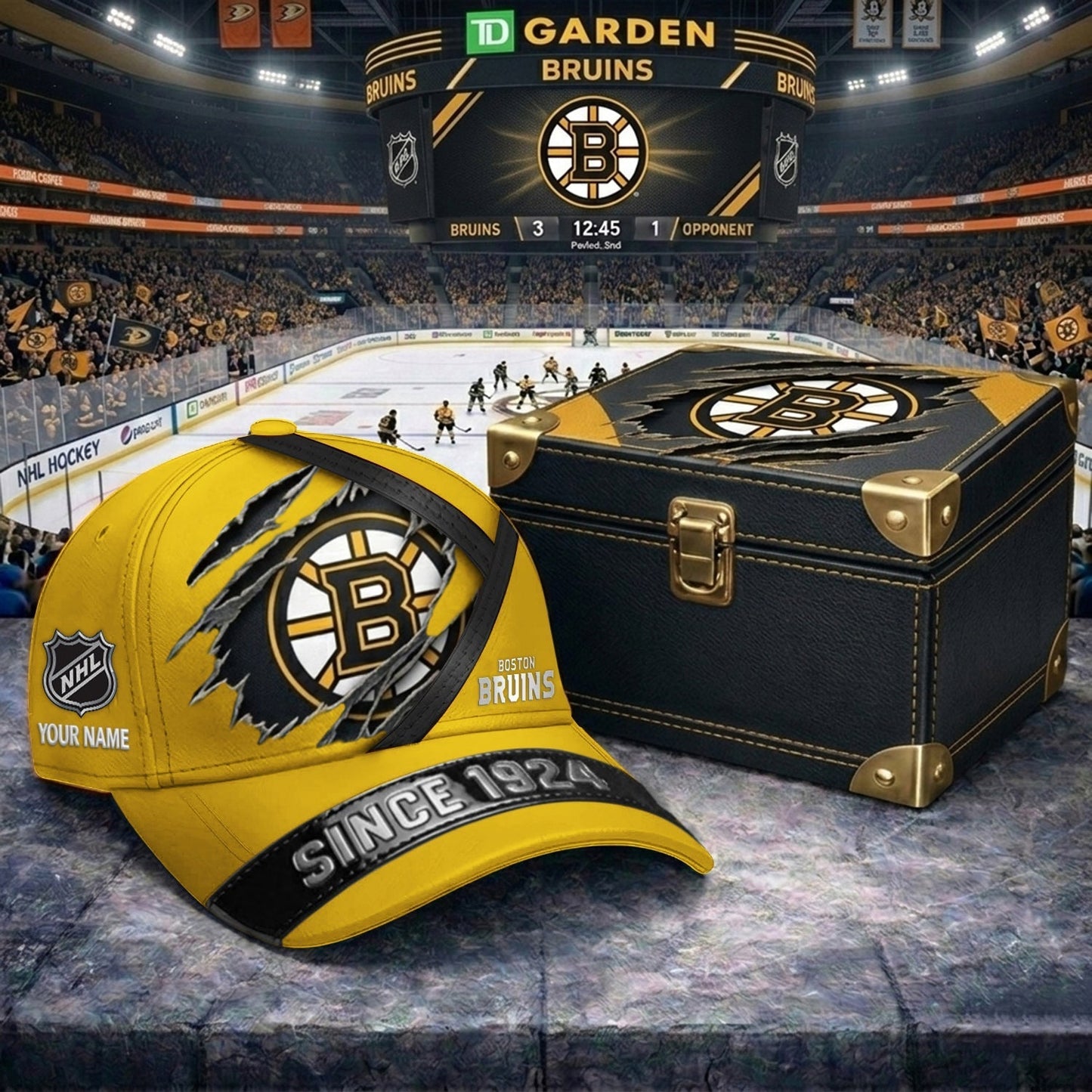 Signature Series NHL x BB BESPOKE CRACK CUSTOM NAME HAT V3 NDT NHM 270426