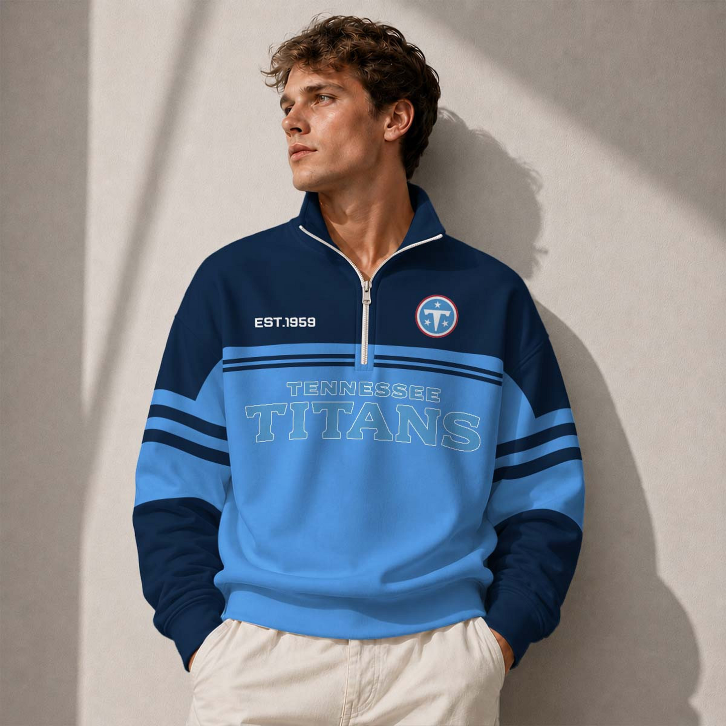 TEN x NFL Half-Zip Sweatshirt