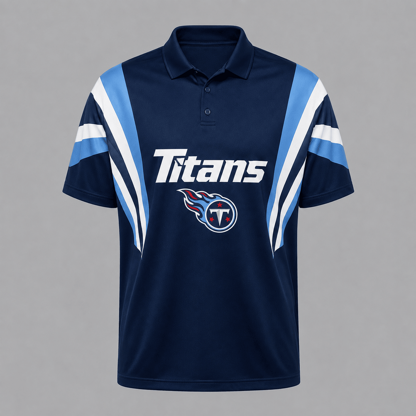 TEN x NFL Sleeve Collared Sports Polo Shirt