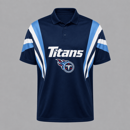 TEN x NFL Sleeve Collared Sports Polo Shirt