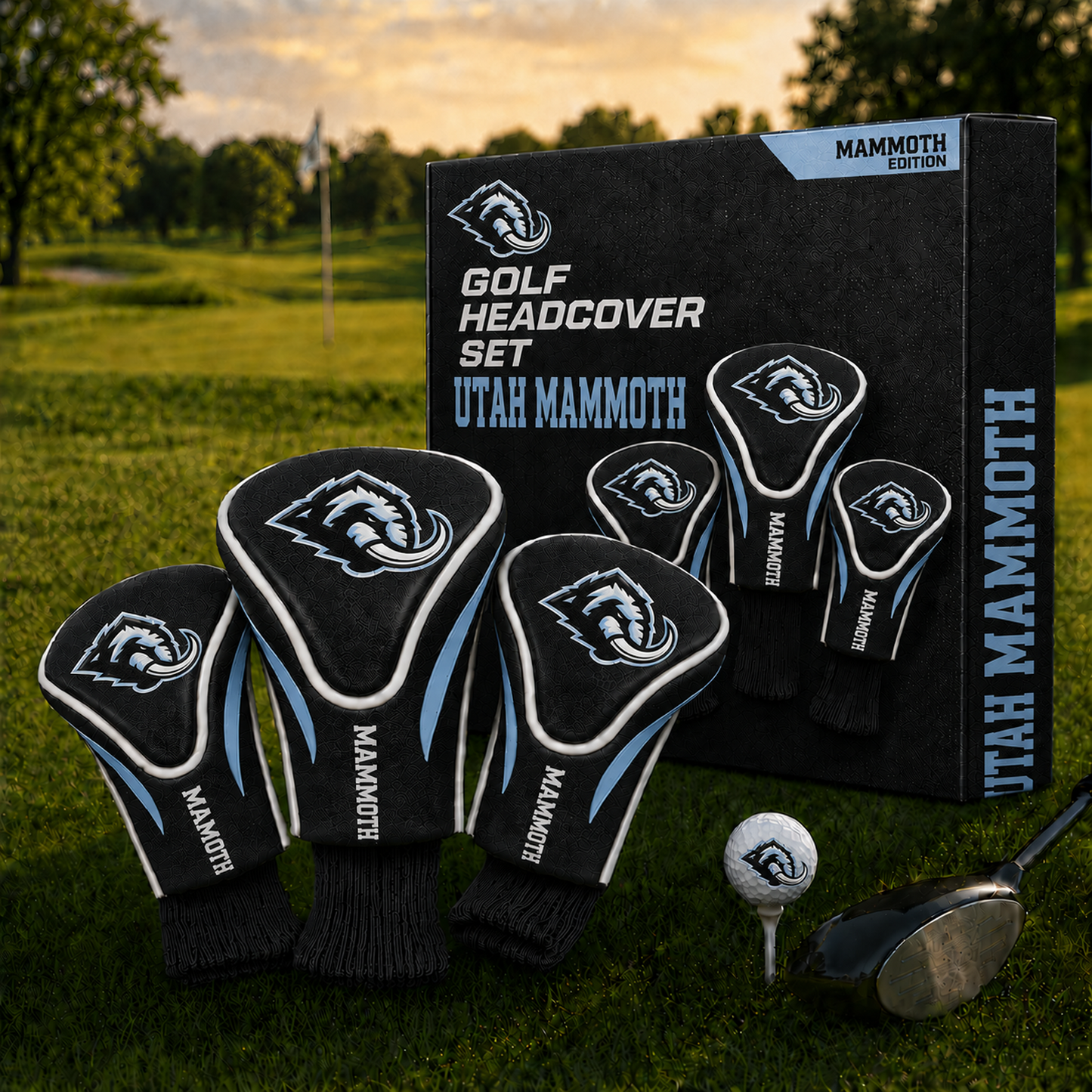 UTA Team Golf NHL 3-Pack Contour Sock Headcovers