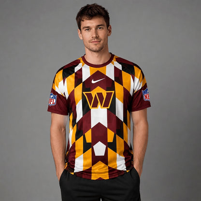 WC x Premium NFL Geometric Fan Performance T-Shirt