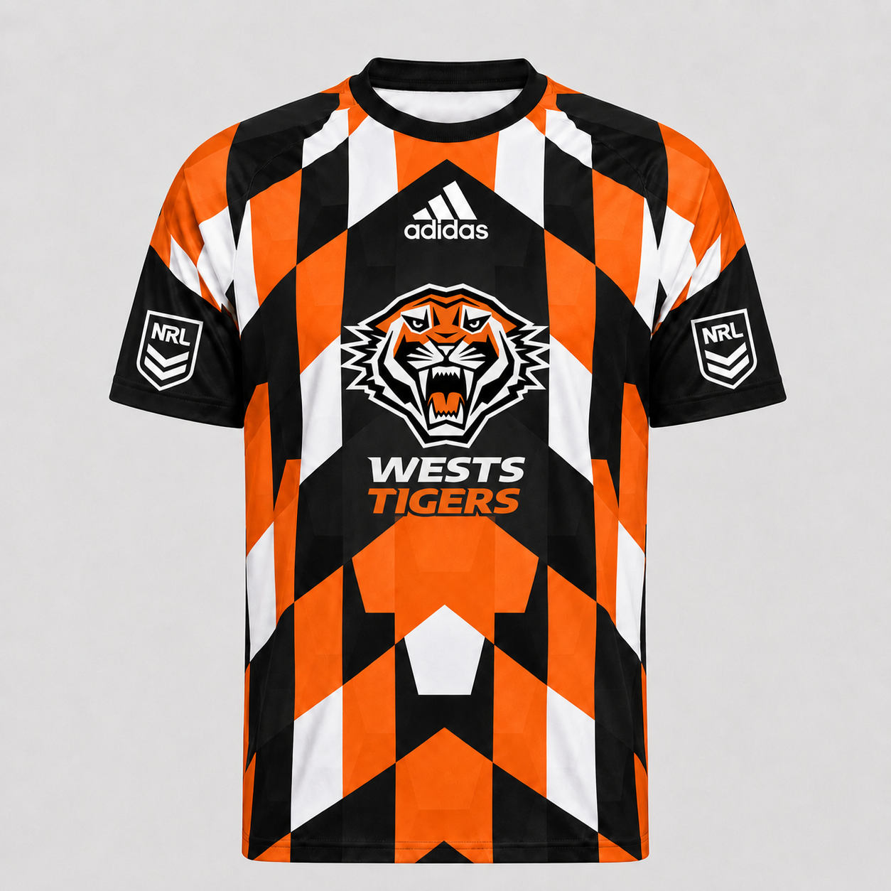 WT x NRL Premium Geometric Fan Performance T-Shirt